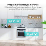 Tomada Inteligente KSIX Smart Energy Slim WIFI 250V Branco