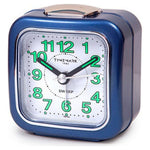 Relógio-despertador analógico Timemark Azul Silencioso com som Modo noturno (7.5 x 8 x 4.5 cm)