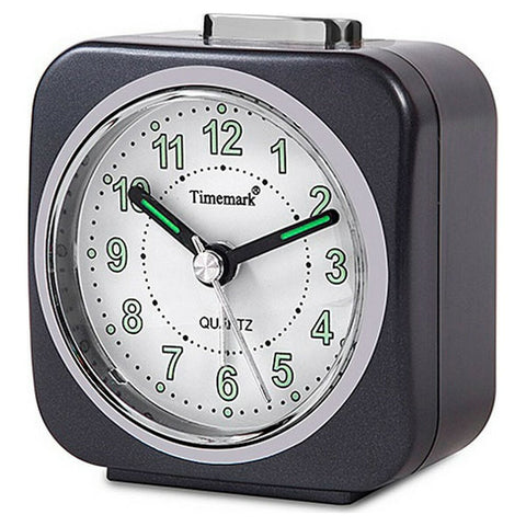 Relógio-despertador analógico Timemark Cinzento (9 x 8 x 5 cm)