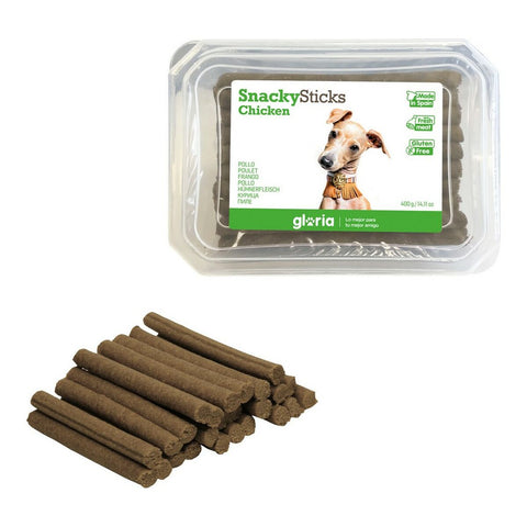 Snack para cães Gloria Snackys Sticks Frango Barritas (800 g) (800 g)