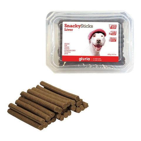 Snack para cães Gloria Snackys Sticks Fígado (350 g)