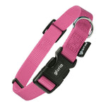 Coleira para Cães Gloria Liso Cor de Rosa Tamanho S (27-37 cm)