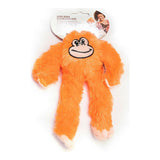 Peluche para cães Gloria Kikazaru 11 x 44 x 45 cm Macaco Laranja