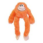 Peluche para cães Gloria Kikazaru 11 x 44 x 45 cm Macaco Laranja