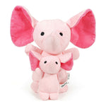 Peluche para cães Gloria Hoa 20 cm Cor de Rosa Elefante