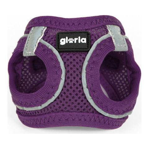 Arnês para Cães Gloria Air Mesh Trek Star Ajustável Roxo Tamanho XXXS (18-20 cm)