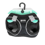 Arnês para Cães Gloria Air Mesh Trek Star Ajustável Preto Tamanho XXXS (18-20 cm)