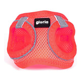 Arnês para Cães Gloria Air Mesh Trek Star Ajustável Cor de Rosa L (33,4-35 cm)