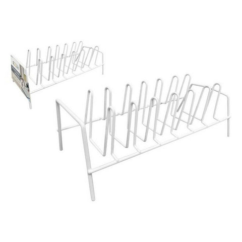 Organizador de Frigideiras Confortime Metal Branco (35,8 x 17,2 x 13,4 cm)