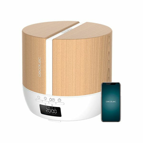 Humidificador PureAroma 550 Connected White Woody Cecotec PureAroma 550 Connected White Woody Branco
