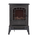 Chaminé Elétrica Decorativa de Parede Classic Fire Torino Preto 2000 W