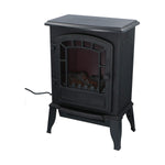 Chaminé Elétrica Decorativa de Parede Classic Fire Torino Preto 2000 W