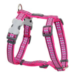 Arnês para Cães Red Dingo Cor de Rosa Osso Refletor 30-48 cm Fúcsia