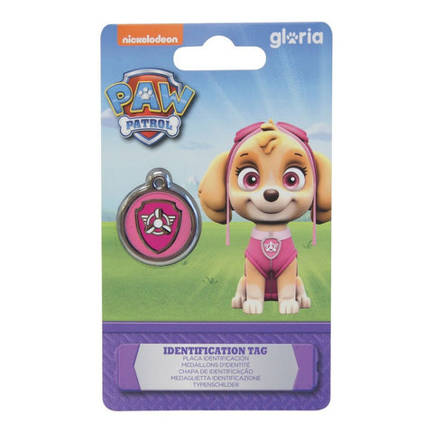 Placa identificativa para colar The Paw Patrol Skye Tamanho M