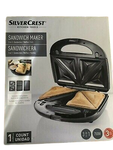 Sanduicheira Waffle Grelha SSWM 700 B1 Silvercrest Kitchen Tools com placas removíveis