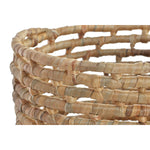 Conjunto de Cestas DKD Home Decor Tropical Fibra (35 x 35 x 30 cm)