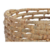 Conjunto de Cestas DKD Home Decor Tropical Fibra (35 x 35 x 30 cm)