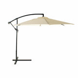 Parasol DKD Home Decor Bege Poliéster Aço (300 x 300 x 250 cm)