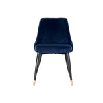 Cadeira de Sala de Jantar DKD Home Decor 52,5 x 57 x 85,5 cm Azul