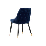 Cadeira de Sala de Jantar DKD Home Decor 52,5 x 57 x 85,5 cm Azul