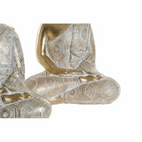 Figura Decorativa DKD Home Decor 14,5 x 8,5 x 18 cm Dourado Buda Oriental Decapé (3 Peças)