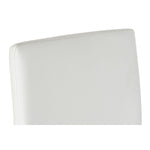 Cadeira de Sala de Jantar DKD Home Decor 41 x 48 x 97 cm Prateado Branco