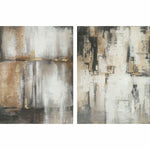 Pintura DKD Home Decor 90 x 2,4 x 120 cm Abstrato Moderno (2 Unidades)