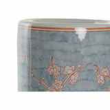 Suporte de guarda-chuva DKD Home Decor Porcelana Azul Laranja (20 x 20 x 46 cm)