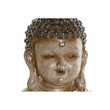 Figura Decorativa DKD Home Decor 14 x 12 x 26 cm Dourado Castanho Buda Oriental