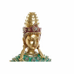 Figura Decorativa DKD Home Decor 13 x 7 x 27 cm Dourado Buda Multicolor Oriental