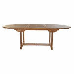 Conjunto de mesa com cadeiras DKD Home Decor Teca (180 x 120 x 75 cm)