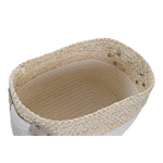 Conjunto de Cestas DKD Home Decor Algodão Fibra (35 x 26 x 19 cm)