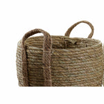 Conjunto de Cestas DKD Home Decor Corda Jute (35 x 35 x 26 cm)