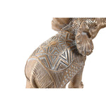 Figura Decorativa DKD Home Decor 21 x 8,5 x 18,5 cm Elefante Dourado Colonial