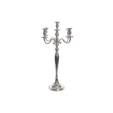 Candelabro DKD Home Decor Prateado Alumínio (42 x 42 x 70 cm)