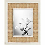 Moldura de Fotos DKD Home Decor 24 x 1,5 x 29 cm Branco Madeira MDF