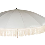 Parasol DKD Home Decor 250 x 250 x 236 cm Bege Aço