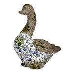 Figura Decorativa para Jardim Mosaico Pato Poliresina (17 x 42 x 40 cm)