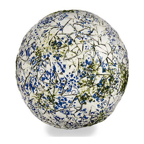 Figura Decorativa para Jardim Mosaico Bol Poliresina (31,5 x 31,5 x 31,5 cm)