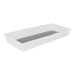 Organizador de Gavetas Confortime Cinzento Branco Plástico Antideslizante (40 x 17 x 5 cm)