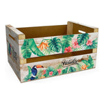 Caixa de Armazenagem Confortime Paradise Brilho Tropical (36 x 26,5 x 17 cm)