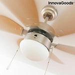 Ventilador de Teto com Luz InnovaGoods Ø 75 cm 55W Luminária (Recondicionado D)