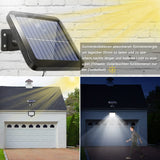 Livarno Home Luz led com sensor de presença e painel solar